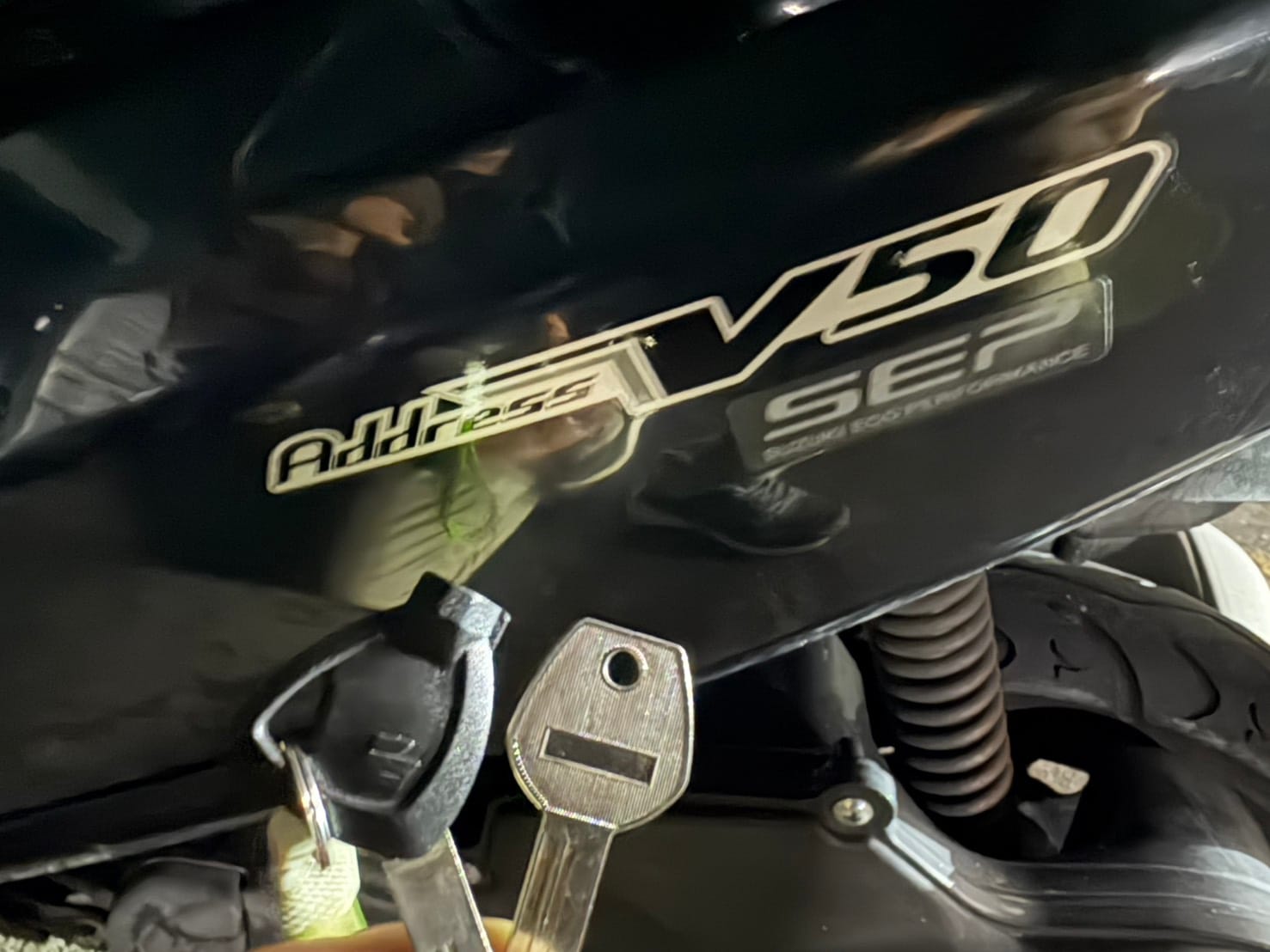 回収した既存キーと今回作製した鍵