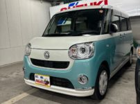 ダイハツ ムーヴキャンバス LA800S 2020年式。こちらの車両の鍵を作製します