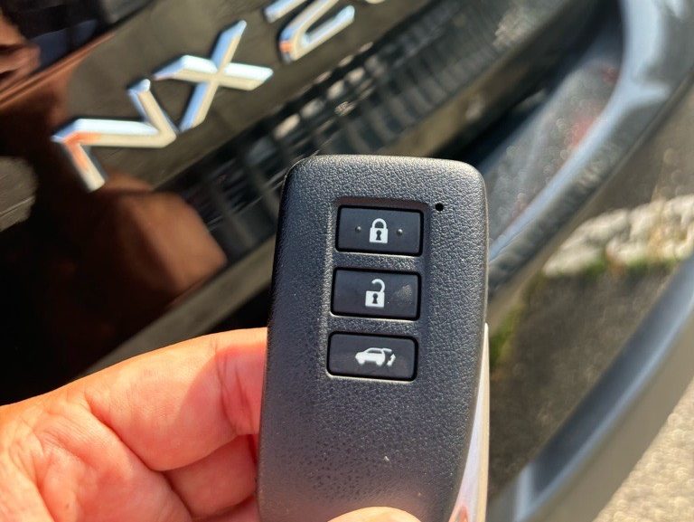 作製したレクサスのスマートキー